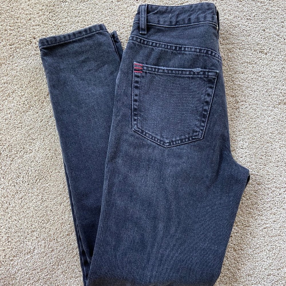 BDG Washed Black Mom Jeans